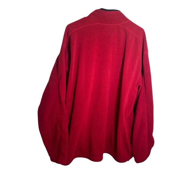 Walt Disney World Fleece Sweatshirt Adult XL Red Full Zip Mickey Mouse Classic - Picture 6 of 9
